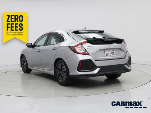 Silver 2019 Honda Civic EX-L