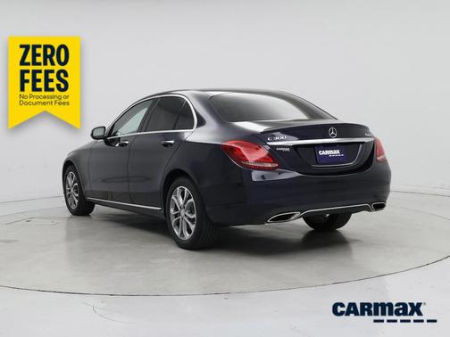 Blue 2016 Mercedes-Benz C-Class