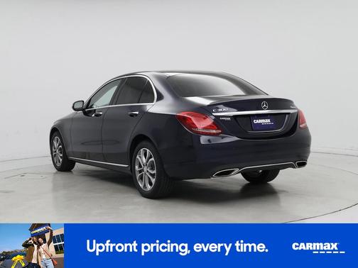 Blue 2016 Mercedes-Benz C-Class