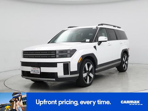 White 2024 Hyundai SANTA FE HEV Limited