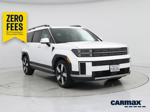 White 2024 Hyundai SANTA FE HEV Limited