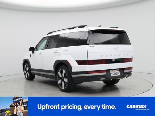 White 2024 Hyundai SANTA FE HEV Limited