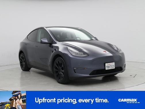 Gray 2022 Tesla Model Y Long Range