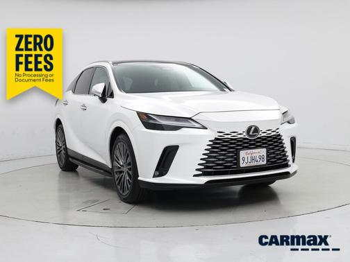 White 2024 Lexus RX 350h Luxury