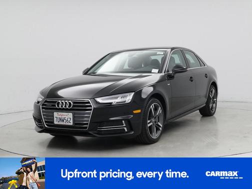 Black 2017 Audi A4 Premium Plus