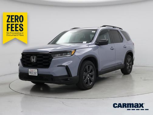 Blue 2025 Honda Pilot Sport