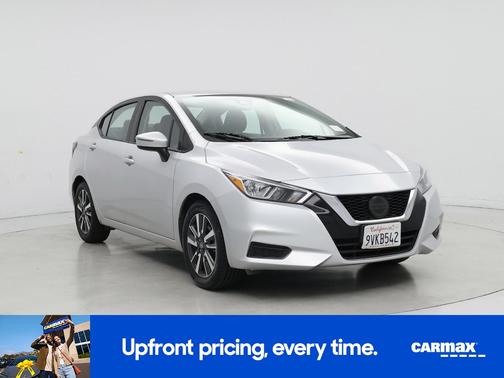 White 2021 Nissan Versa SV