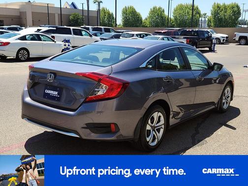 Gray 2020 Honda Civic LX