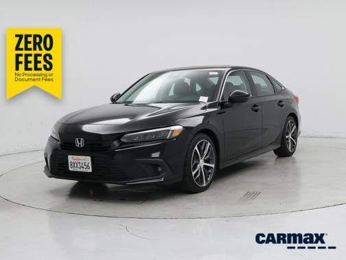 Black 2022 Honda Civic Touring