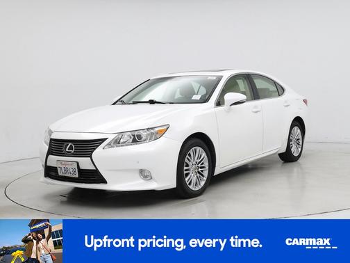 White 2015 Lexus ES 350