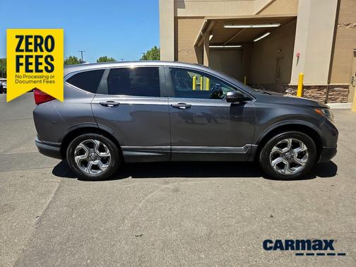 Gray 2017 Honda CR-V EX-L