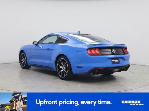 Blue 2022 Ford Mustang Ecoboost