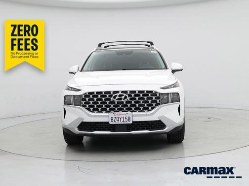 White 2022 Hyundai Santa Fe Plug-In Hybrid Limited