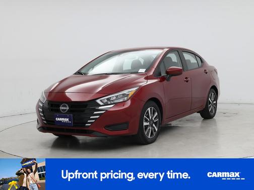 Red 2025 Nissan Versa SV