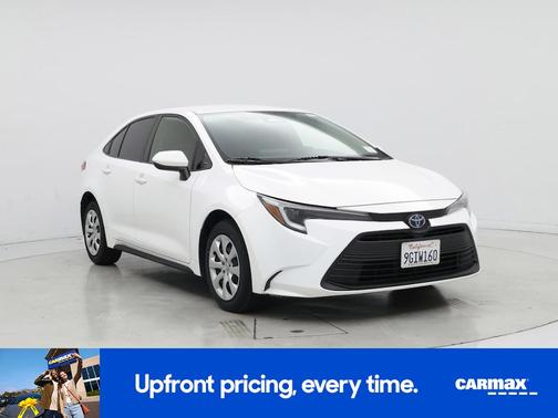 White 2023 Toyota Corolla Hybrid LE