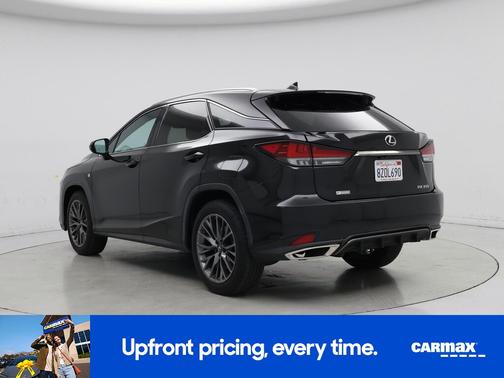 Black 2022 Lexus RX 350 F-SPORT Handling