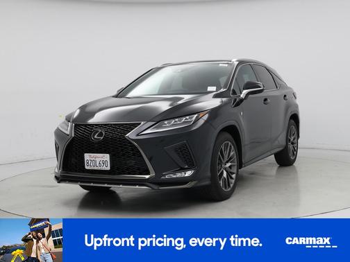 Black 2022 Lexus RX 350 F-SPORT Handling