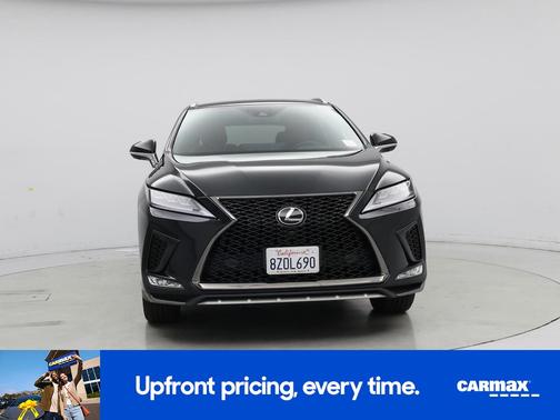 Black 2022 Lexus RX 350 F-SPORT Handling