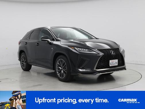 Black 2022 Lexus RX 350 F-SPORT Handling