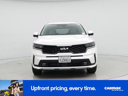 White 2024 Kia Sorento Hybrid SX Prestige