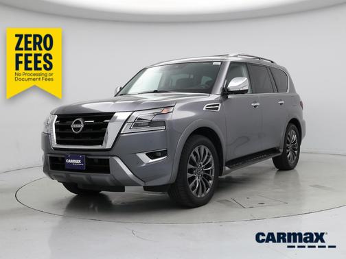 Gray 2023 Nissan Armada Platinum