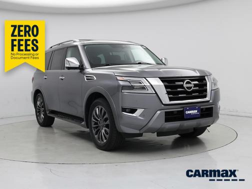 Gray 2023 Nissan Armada Platinum