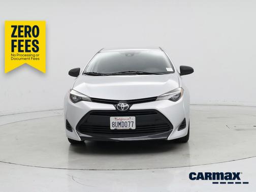 Silver 2019 Toyota Corolla LE