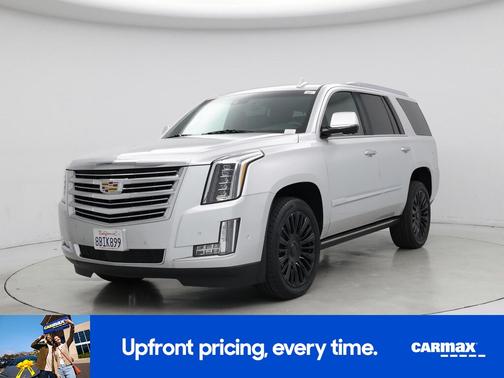 Silver 2017 Cadillac Escalade Platinum