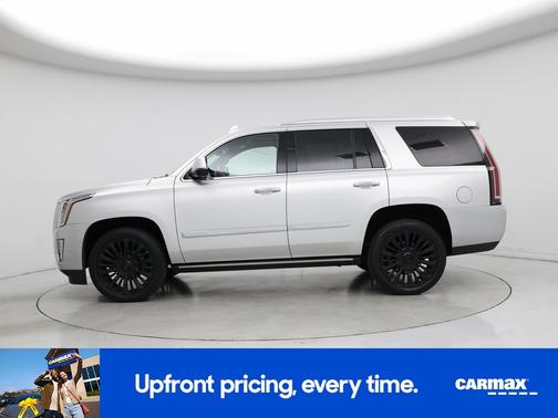 Silver 2017 Cadillac Escalade Platinum