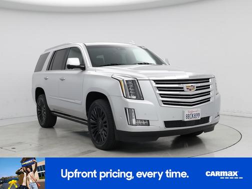 Silver 2017 Cadillac Escalade Platinum