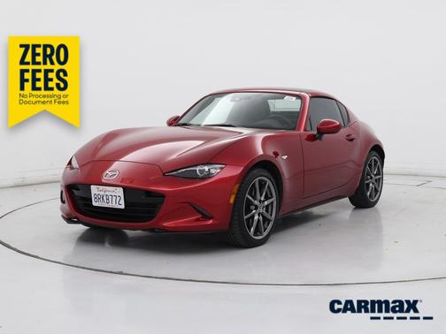 Red 2020 Mazda MX-5 Miata RF Grand Touring