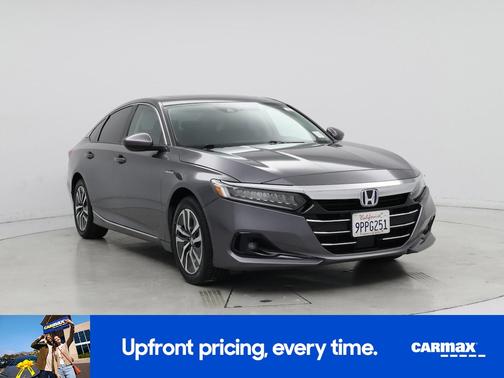 Gray 2021 Honda Accord Hybrid EX