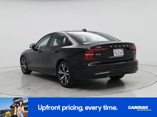 Black 2024 Volvo S60 B5 Core Dark Theme