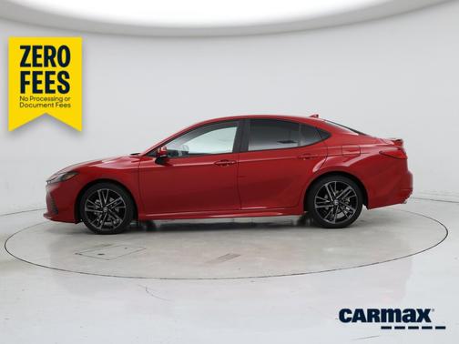 Red 2025 Toyota Camry LE