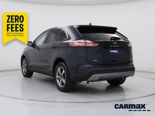 Blue 2022 Ford Edge SEL