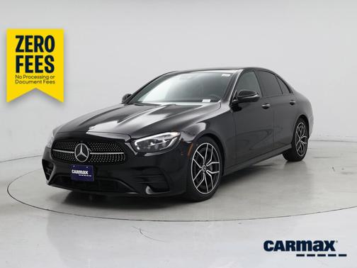 Black 2021 Mercedes-Benz E-Class