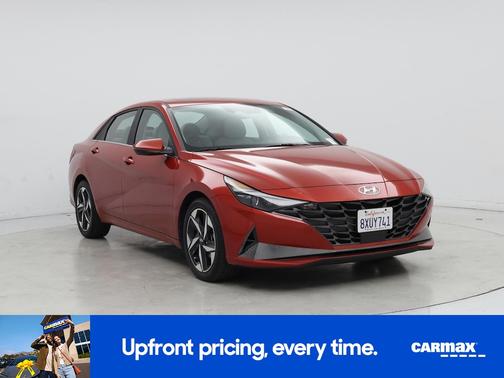 Orange 2021 Hyundai ELANTRA Limited