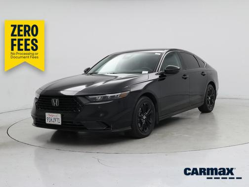 Black 2024 Honda Accord Hybrid EX-L