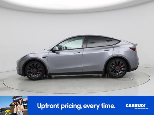 Silver 2024 Tesla Model Y Performance