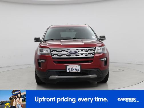 Red 2019 Ford Explorer XLT