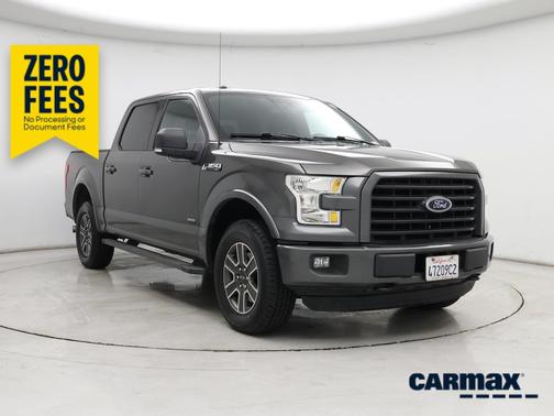 Gray 2016 Ford F-150 XLT