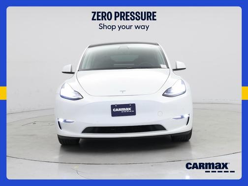 White 2021 Tesla Model Y Long Range