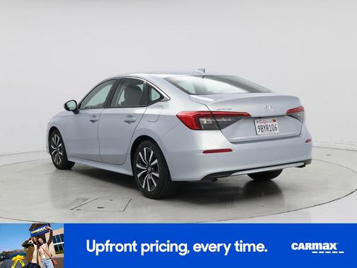 Silver 2022 Honda Civic EX