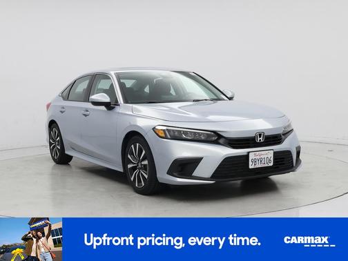 Silver 2022 Honda Civic EX