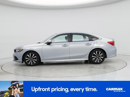 Silver 2022 Honda Civic EX
