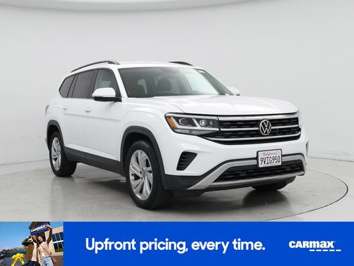 White 2022 Volkswagen Atlas SE w/Tech