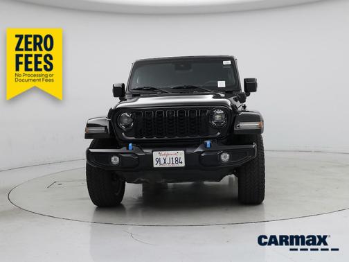 Black 2024 Jeep Wrangler 4xe High Altitude