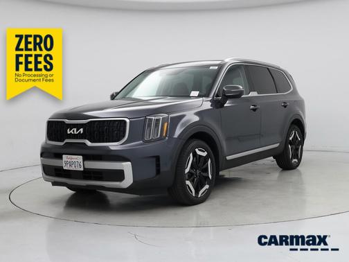 Gray 2024 Kia Telluride EX