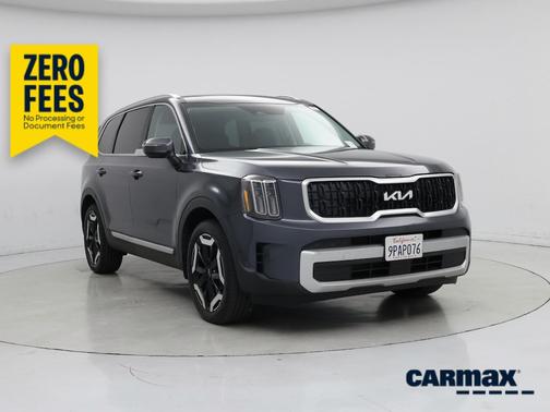 Gray 2024 Kia Telluride EX
