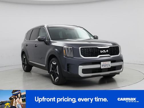 Gray 2024 Kia Telluride EX